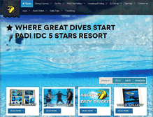 Tablet Screenshot of eazydivers.com